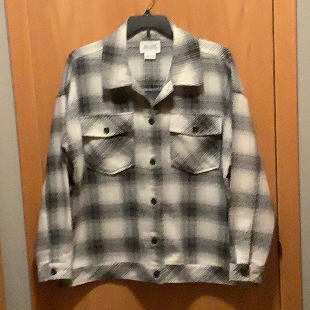 Plaid Utility jacket